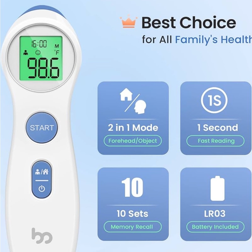 🏷️ Infrared Forehead Thermometer - Picture 6 of 12